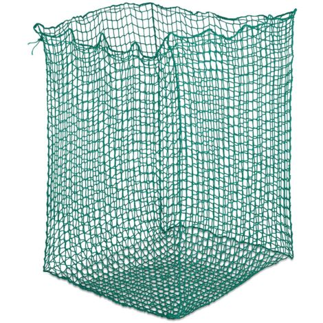 Red para Heno Malla de Paja Alimento para Caballos 1,6 x 1,6 x 1,8 m - Verde
