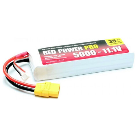 Red Power Modellbau-Akkupack (LiPo) 11.1 V 5000 mAh  35 C Softcase XT90