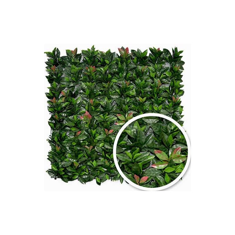 James Grass-france Green - Feuillage artificiel photinia 1m x 1m, l 1 m - vert