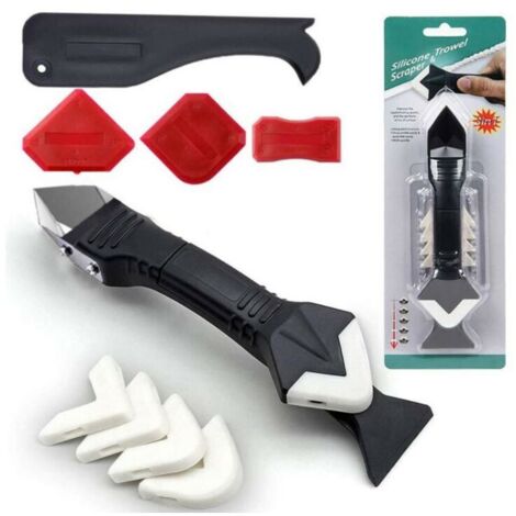 Red Silicone Joint Tool, Smoothing Tool Set, 11-Piece Silicone Joint Tool Set, Silicone Remover, Silicone Scraper Set