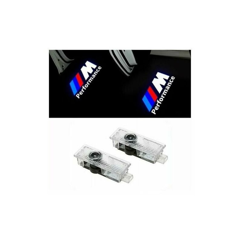 Euritecsa - RedBen ug 2pcs Welcome Light convient à Bmw Bmw Car Led Laser Projection Light Logo Door Light Modified Lighting Atmosphere Lightstyle 10