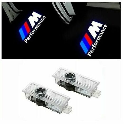 RedBen UG 2pcs Welcome Light convient à Bmw Bmw Car Led Laser Projection Light Logo Door Light Modified Lighting Atmosphere Lightstyle 10