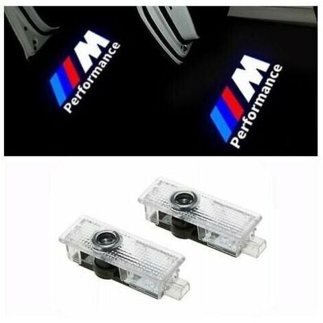 RedBen UG 2pcs Welcome Light convient à Bmw Bmw Car Led Laser Projection Light Logo Door Light Modified Lighting Atmosphere Lightstyle 10