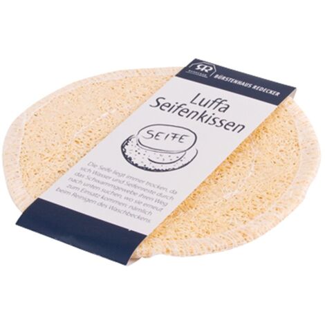 Redecker cuscino di sapone di loofah rotondo tedesco Ø 11 cm