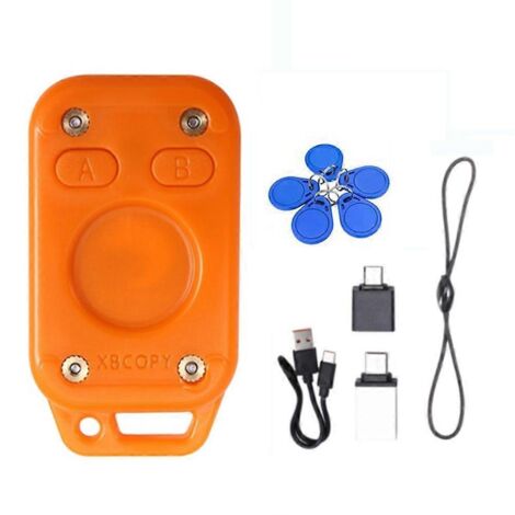 Redémarrez l'émulateur RFID Chameleon V2.0, lecteur de puce intelligente 125 kHz/13,56 MHz + porte-clés 5CUID Chameleon Ultra Card Duplicator