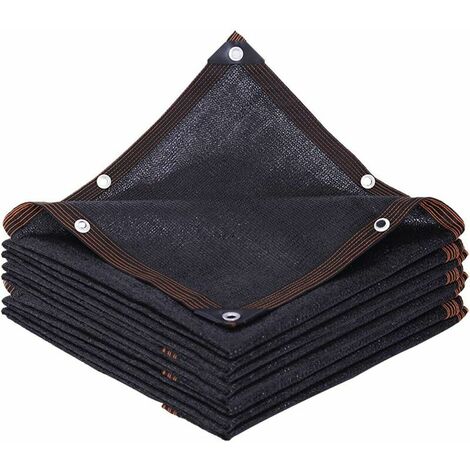 Redes de sombra, Toldo, 90% Tela de sombra, Velas de sombra, con ojales, para exteriores, Balcón, Patio, Pérgola, Plantas, Invernaderos, Graneros, Jardines, Automóviles (2x2m)