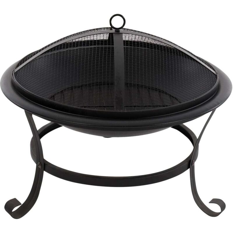 Bol à feu Atlanta Noir Acier 51 cm 85014 RedFire