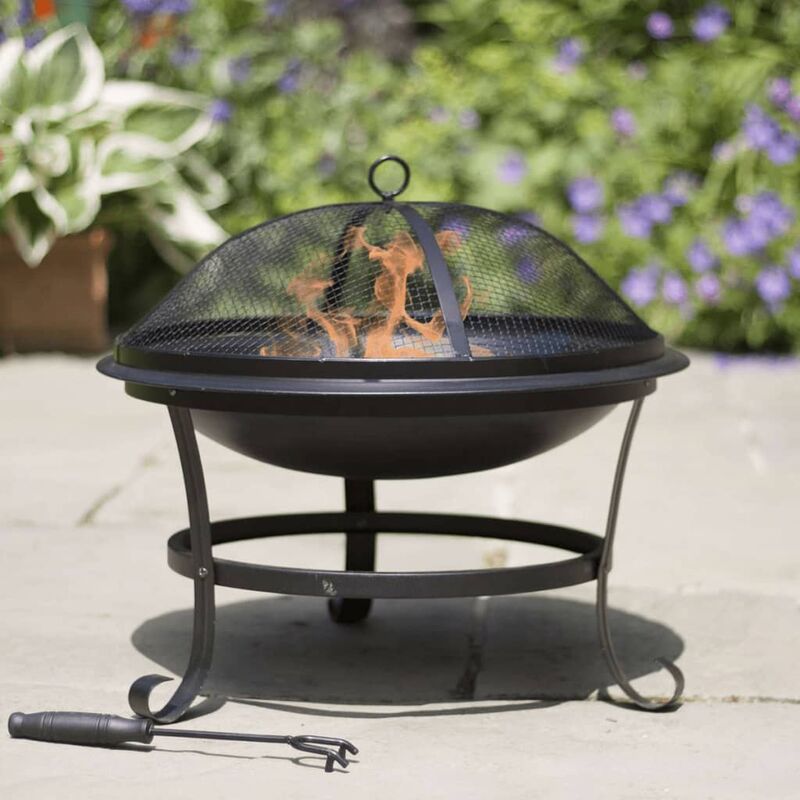

RedFire Brasero Atlanta acero negro 51 cm 85014