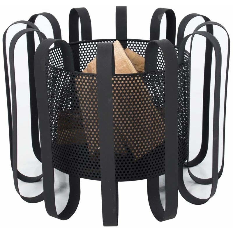 

RedFire Brasero Kester acero negro