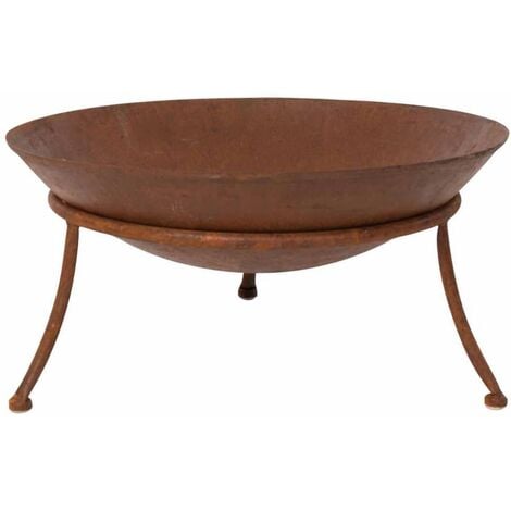 main image of "RedFire Fire Pit Tulsa Rust Steel - Brown"