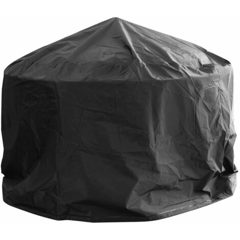 RedFire Funda para chimenea Firepit L nylon gris 82045