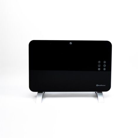Rediffusion Glass Panel Heater Smart 1000W Black