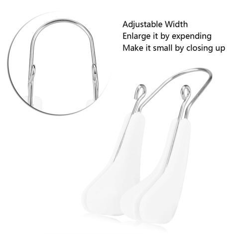 Redresseur de Nez Clip de Sculpture Beauté pour Grand et Petit Nez Blanc