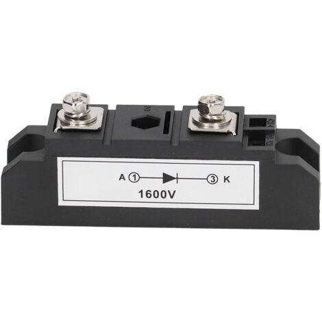 Redresseur de pont 110A 1600V, module d'alimentation à diode triphasée, plaque de cuivre, Dissipation thermique