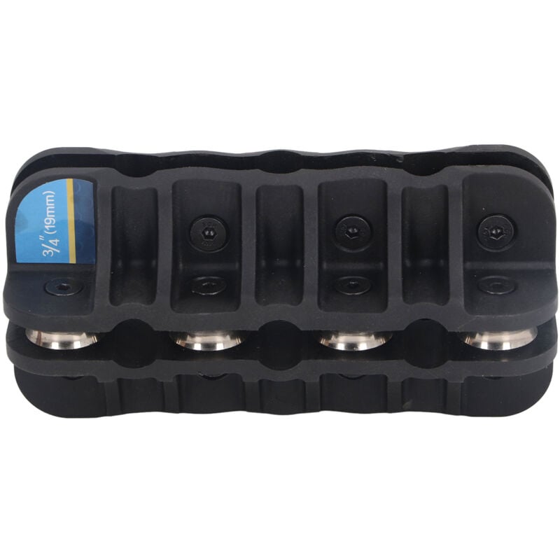Basetbl - Redresseur de tubes en cuivre portatif 3/4 po 19 mm Outil de redressement de tuyaux pour conduites de transmission de carburant