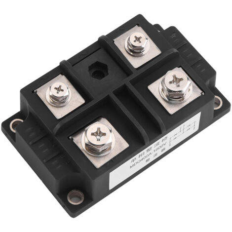 Redresseur Pont de Diodes Monophasé 400A 1600V, 4 Bornes Haute Puissance