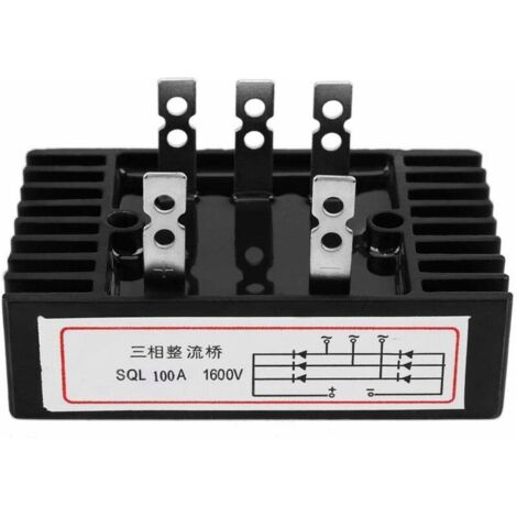 Redresseur Triphasé à Pont de Diodes au Courant Alternatif Pont de Diode de SQL100A 1600V pour le Courant de Commutation