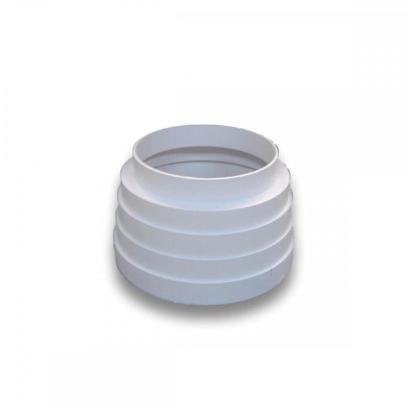

MIBRICOTIENDA pvc blanco reduccion acop.campana ø 96,100,116,120,124 ref.0660