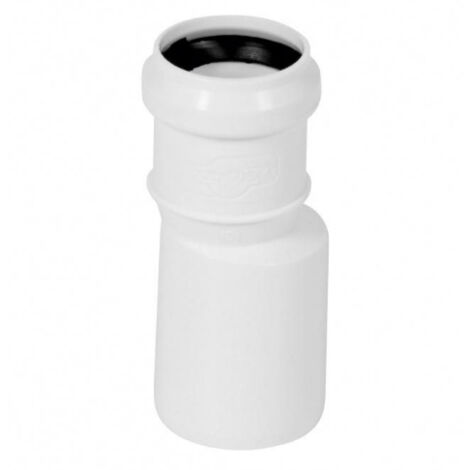 Reducción de alcantarillado blanco 50/32 mm