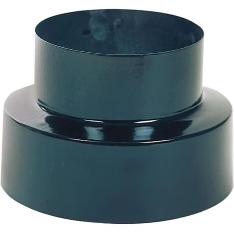 WOLFPACK LINEA PROFESIONAL reducción estufa vitrificado color negro de 150 a 120 mm.