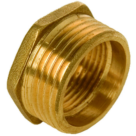 Reducción hexagonal latón M 1-H 3/4