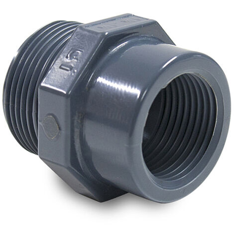 REDUCCION M-H PVC PRESION ROSCADO 1X3/4