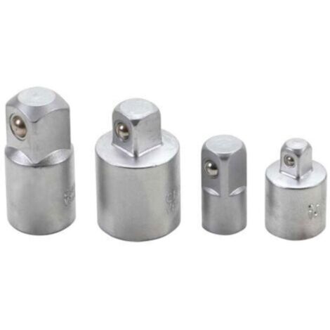Reducteur / augmentateur / adaptateur carre 1/4-3/8-1/2 jeu de 4
