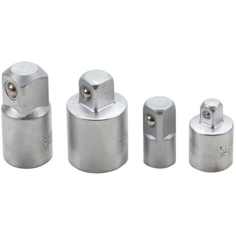 REDUCTEUR / AUGMENTATEUR / ADAPTATEUR CARRE 1/4-3/8-1/2 JEU DE 4