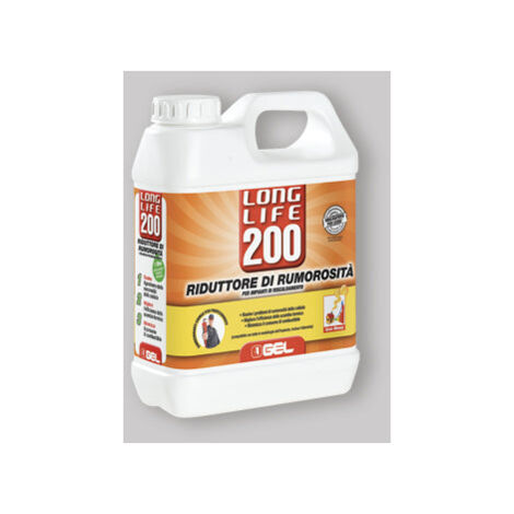 Réducteur de bruit pour systèmes de chauffage "Long Life 200" Bidon de 1 litre.