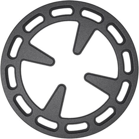 Réducteur de gaz en fonte, Fer, noir, 12 Ø,rond,coussin thermique,facile à nettoyer