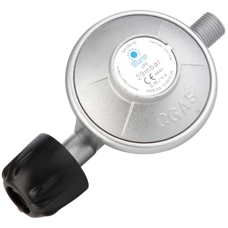 Réducteur de gaz, régulateur de pression de gaz pour cartouches de gaz 7/16