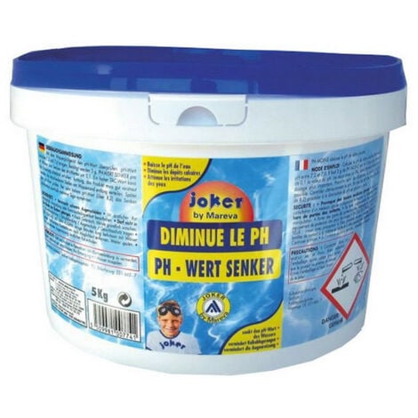 Réducteur de pH Joker MAREVA pour piscine - 5Kg - 100774U