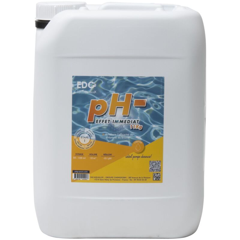 EDG - Réducteur de ph ph- liquide 10 litres