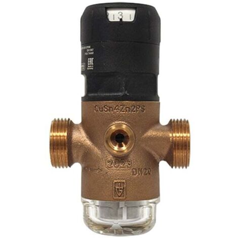 Réducteur de pression 3/4" (20/27) Mâle Mâle corps bronze sans plomb - Thermador