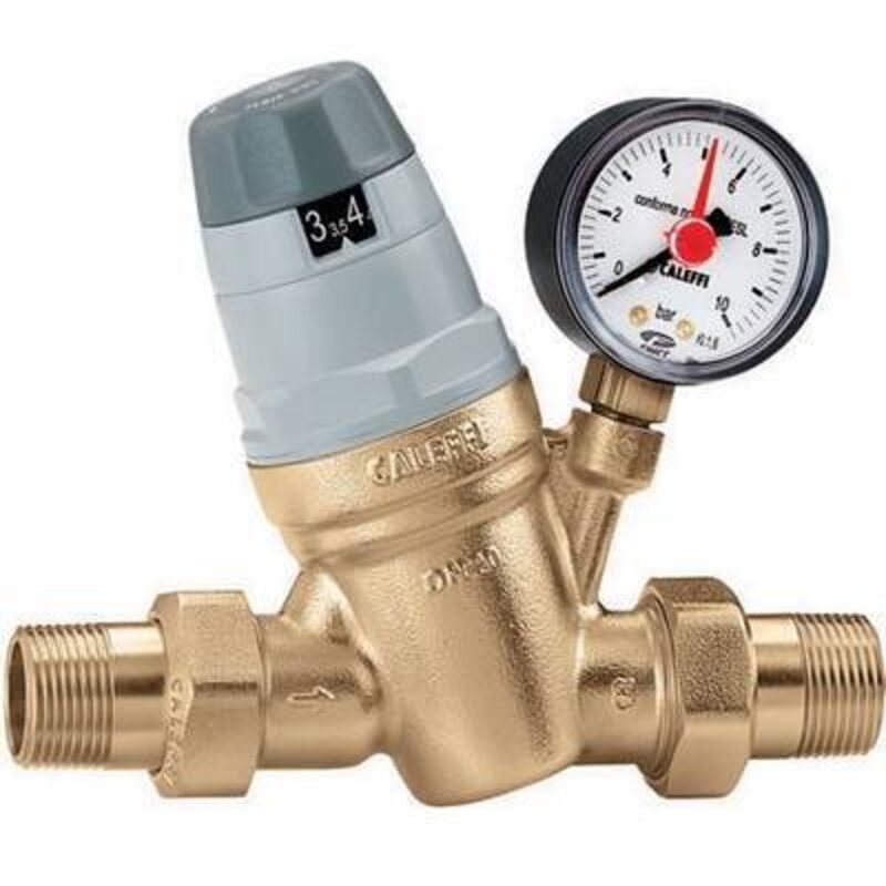 Réducteur de pression avec manomètre pré-réglable