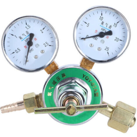 Réducteur de pression de cylindre de gaz de mesure de régulateur de gaz d'oxygène réduisant les équipements de valve