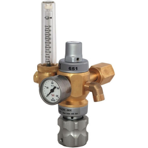 Réducteur de pression haute performance 651-30FLAR argon / CO 200bar W21,8x1 / 14 pouces RH HARRIS