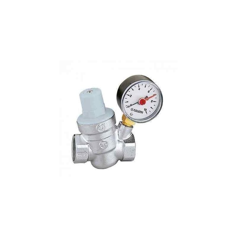 Caleffi - 533241 réducteur pression incliné 1/2, manomètre