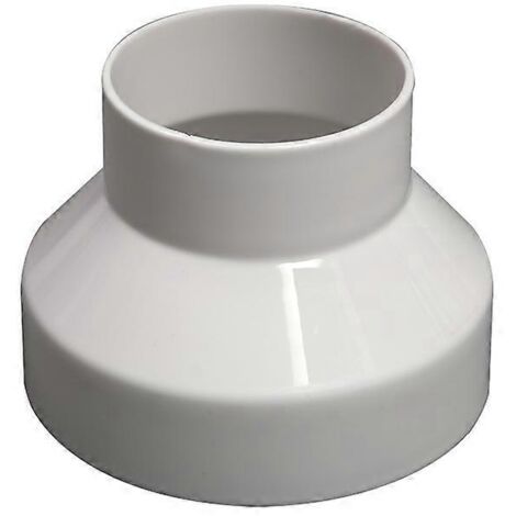 Réducteur de ventilation à tuyau droit pour extracteurs (100 mm à 150 mm)
