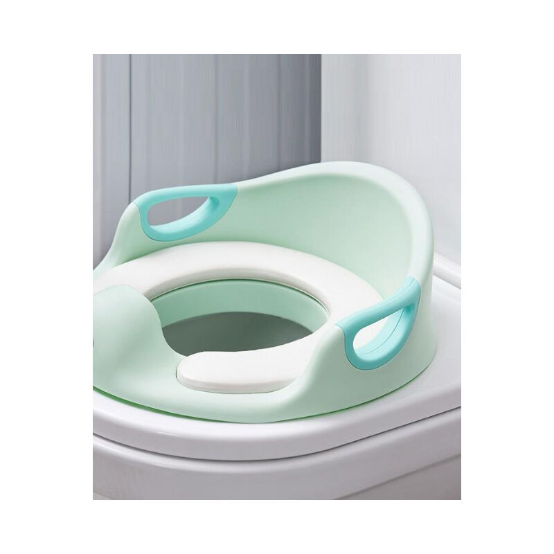 Réducteur de Wc - Reducteur Toilette Enfant Siège Toilette Wc EnfantRehausseur Wc Enfant avec Poignée et DossierAdaptateur Wc Enfant