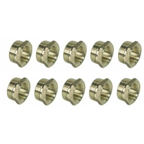 RÉDUCTEUR EN LAITON 3/4"X 1/2"