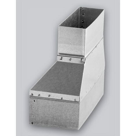 Réducteur "Flachkanal" 200 x 90 mm vers 150 x 50 mm
