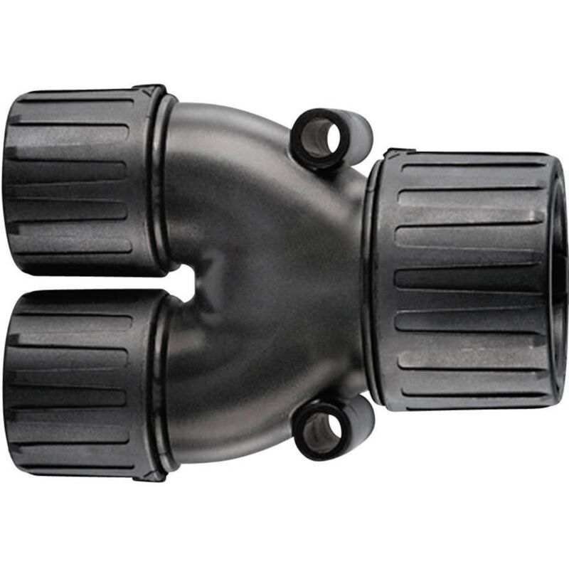166-25803 HG28-Y21 Distributeur en y noir 28 mm, 21 mm, 21 mm 1 pc(s) X74952 - Hellermanntyton