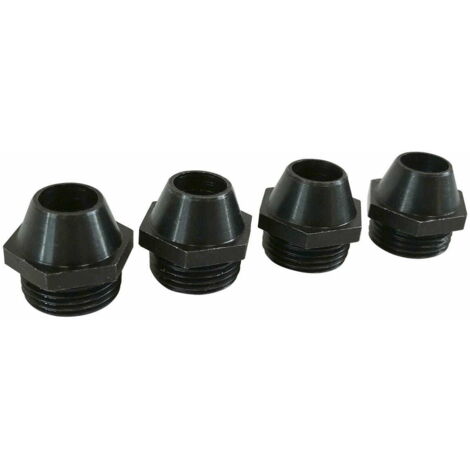 RÉDUCTEURS POUR MACHINES À PLÂTRER 7mm, jeu de 4 pièces.