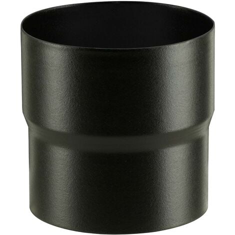 POUJOULAT Réduction émaillée pour poêle à bois - Diamètre : 130 F raccordement buse - Diamètre : 12