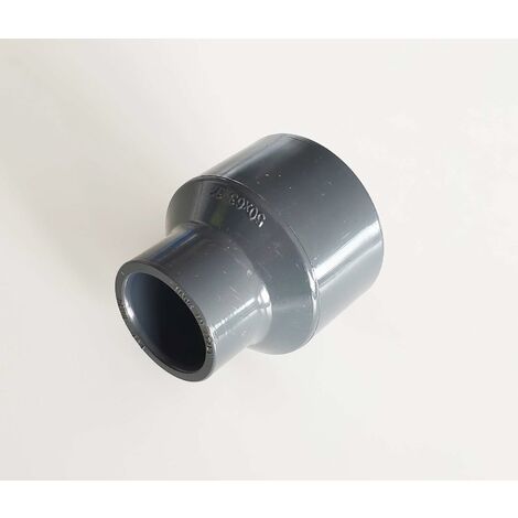 Réduction conique 63mm Male vers 32mm Femelle PVC Pression PN16