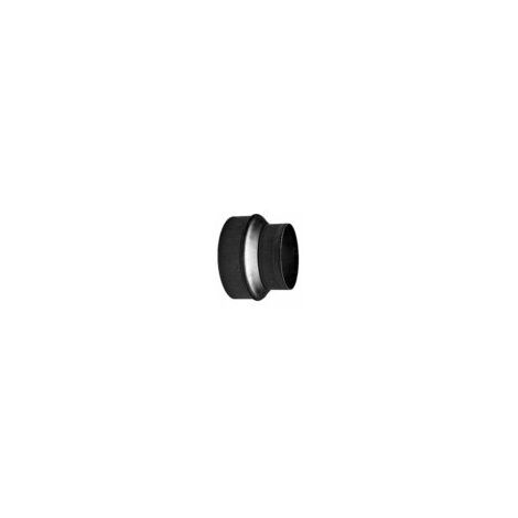 Réduction conique concentrique Ø 125/80 227494 – Galva pour conduits ventilation – Adaptation efficace différents diamètres
