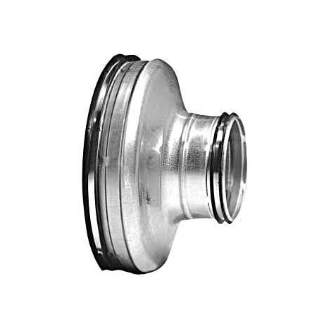 Réduction conique concentrique Galva D200/160 à joints - ECONONAME - RCCGALD200/160J