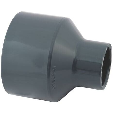 Réduction conique MFF PVC pression Ø 75/63-63