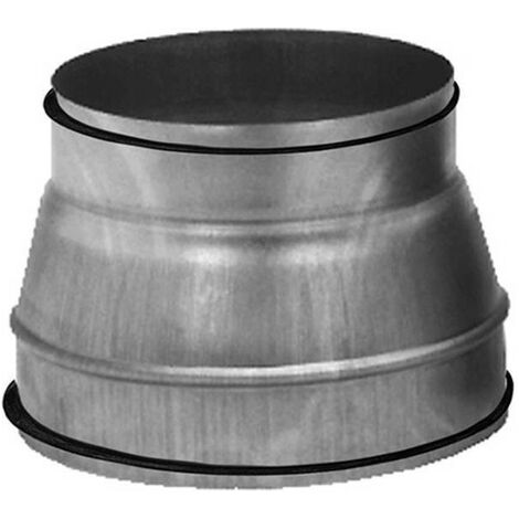 Réduction conique Véloduct REDV - Diamètre A : 125mm - Diamètre B : 100mm